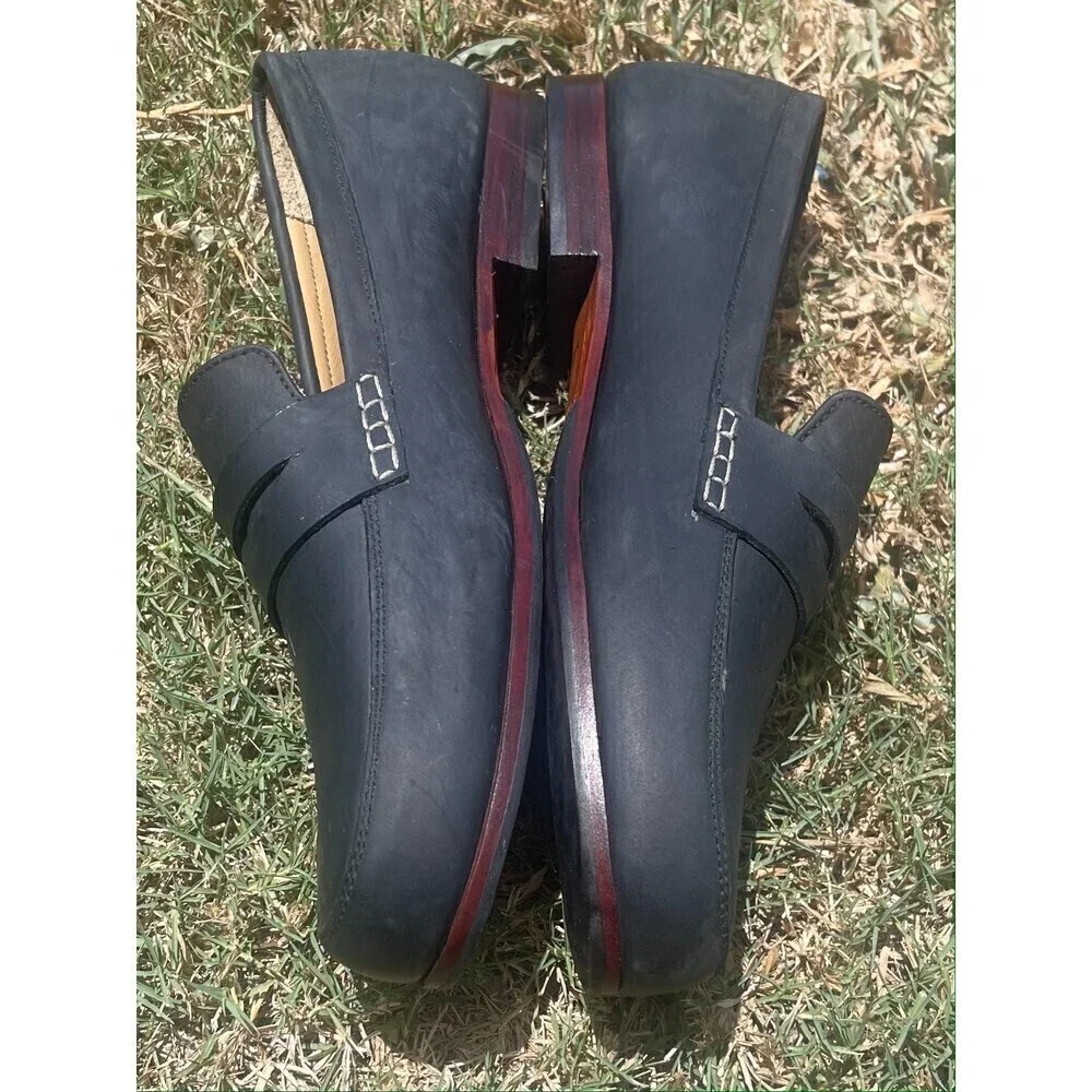 Adelante Penny Loafer - The Lorenzo - Navy Blue Size 10.5